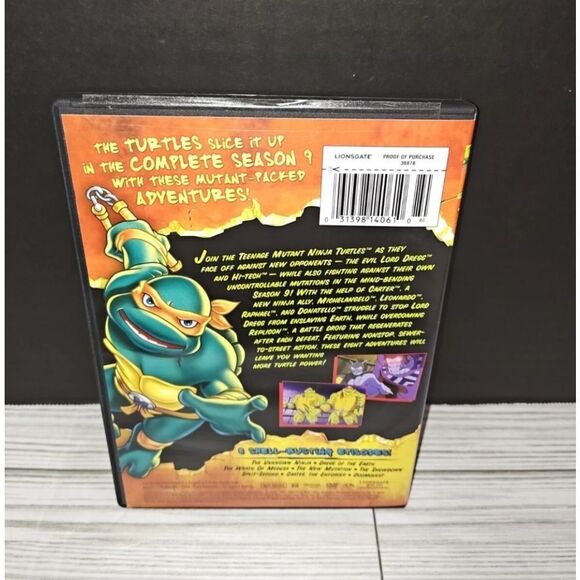 Teenage Mutant Ninja Turtles: The Complete Season 9 Animated TV Show Kids DVD - Picture 3 of 5